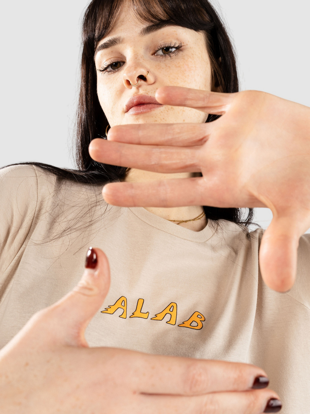 A.LAB Catch Up T-Shirt beige