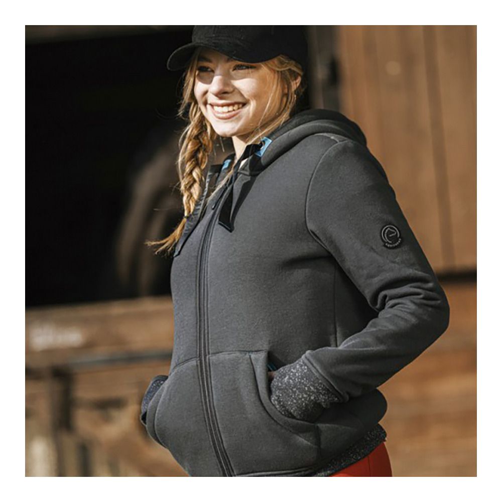 Equitheme PALERME - Sweat Femme noir