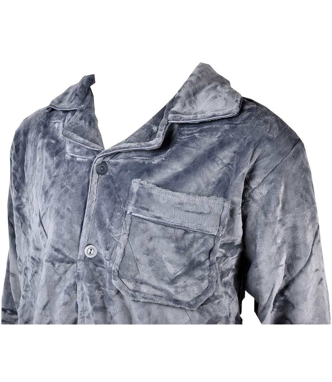Pyjama Homme POLAIRE ECO 9502 GRIS