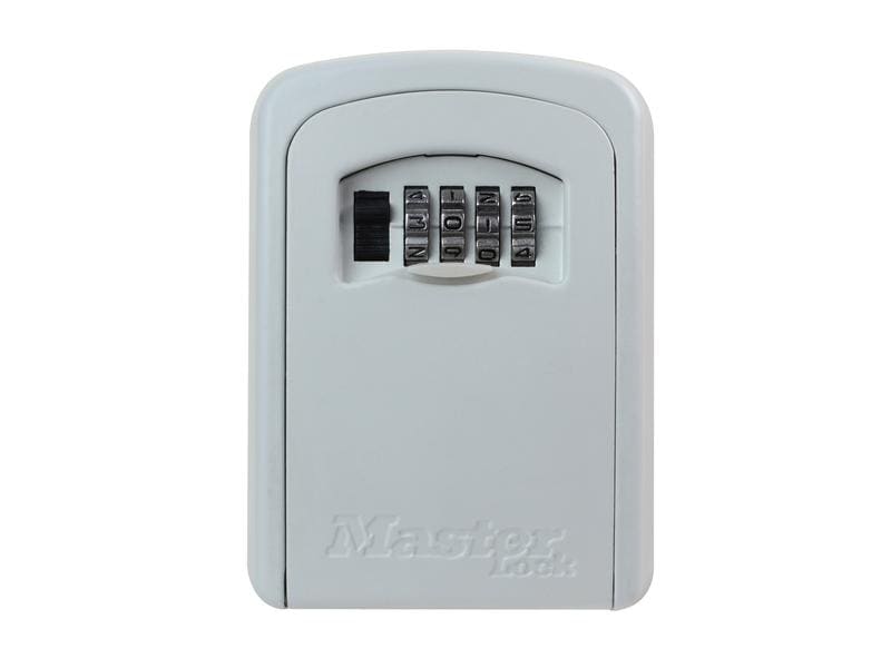 Masterlock Schlüsselsafe Select Access Hellgrau Mittelgrosser Schlüsselkasten – Wandhalterung