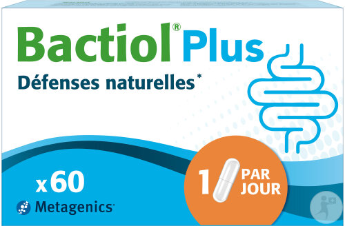 Metagenics Bactiol Plus Défenses Naturelles 60 Gélules