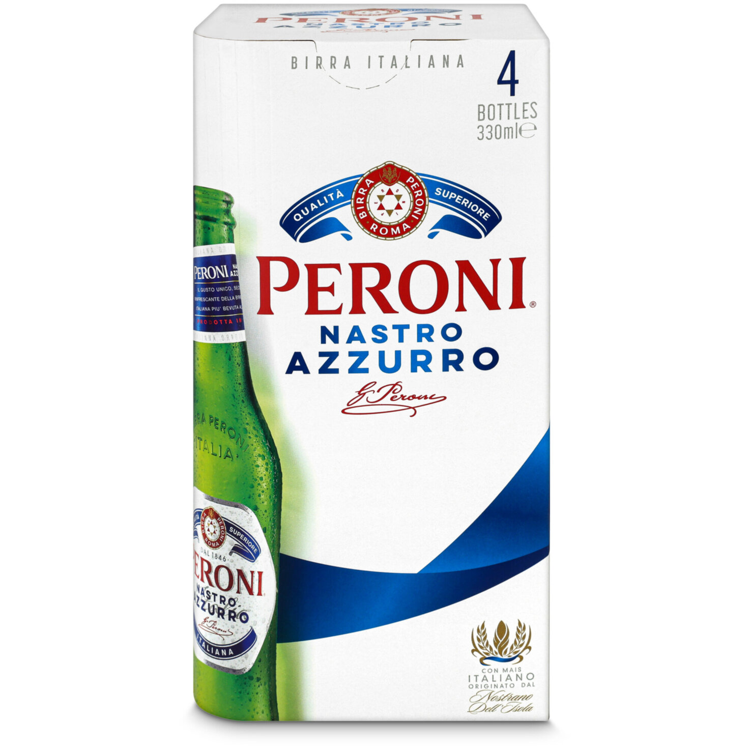 Peroni Bier Nastro Azzurro 4x33cl -132cl
