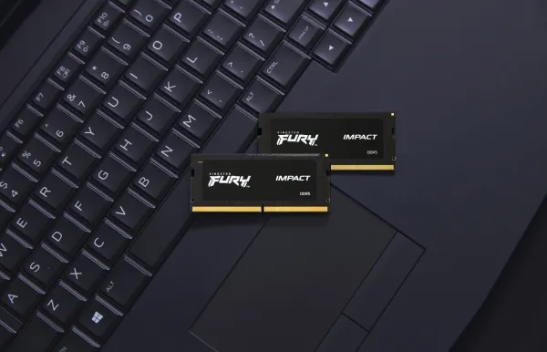Kingston FURY Impact - DDR5 - sæt - 64 GB: 2 x 32 GB - SO DIMM 262-PIN - 4800 MHz / PC5-38400 - CL38 - 1.1 V - ikke bufferet - on-die ECC