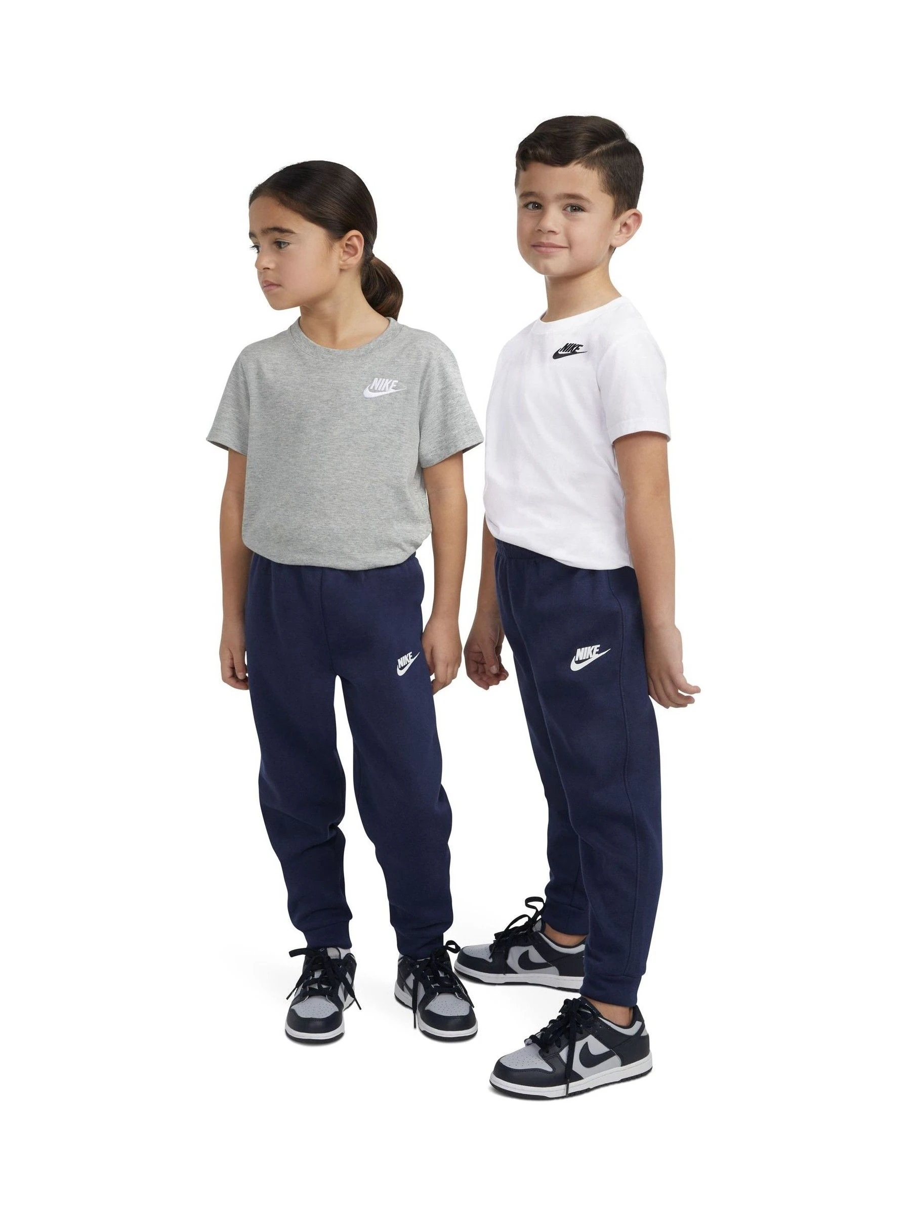 Blauw - Nike Little Kids Club fleece joggingbroek