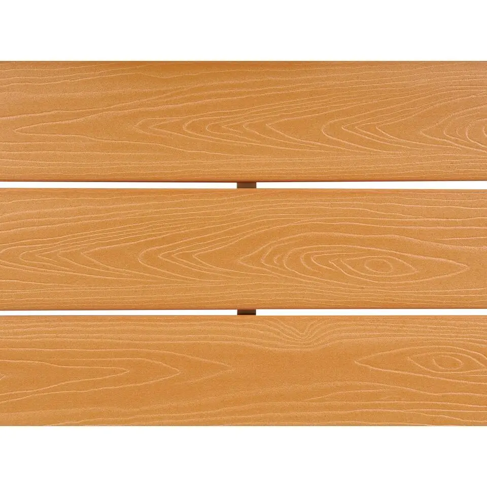 SENISE - Tuinsalontafel - Lichthout - 74 x 74 cm - Kunsthout