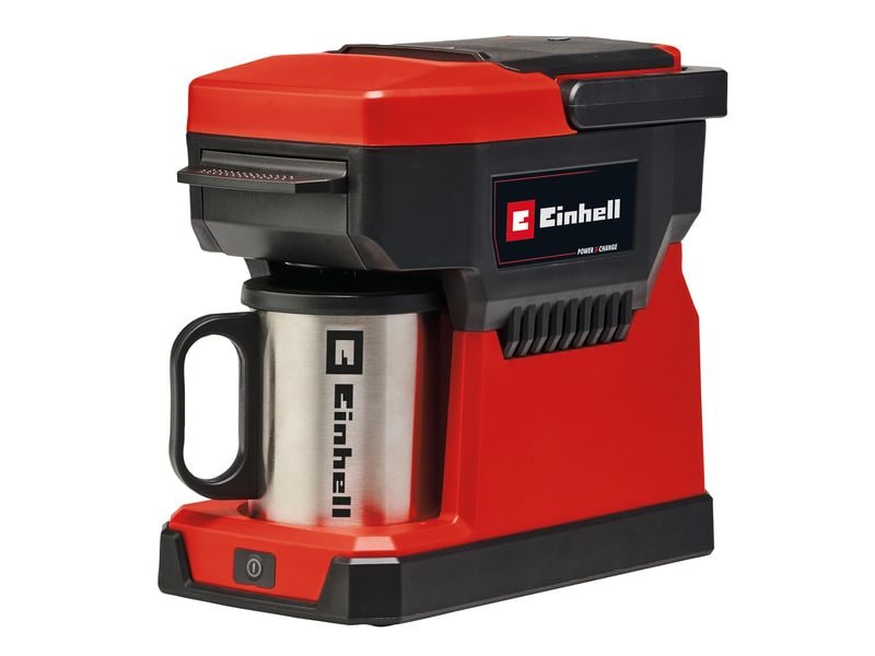 Einhell Filterkaffeemaschine TE-CF 18 Li-Solo Rot 18 V Power X-Change Akku-Kaffeemaschine