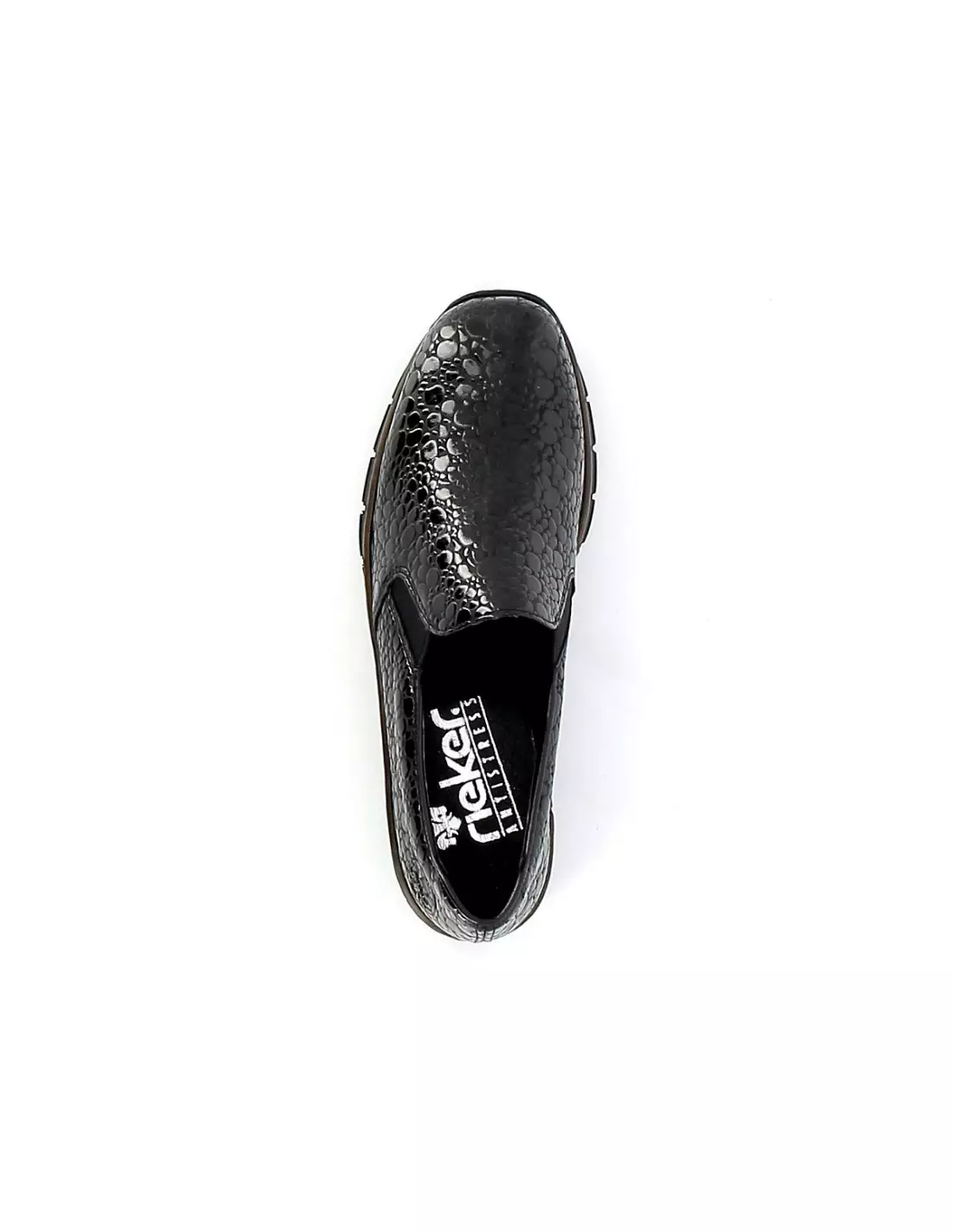 RIEKER 53766-45 - Mocassins & bateaux Grisfoncé