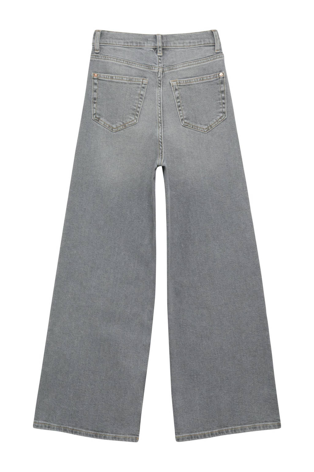 s.Oliver high waist wide leg jeans grey denim