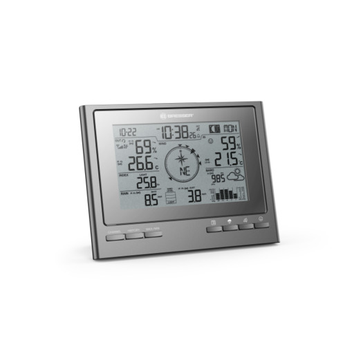 Estação Meteorológica 7 em 1 Climatescout RC Bresser