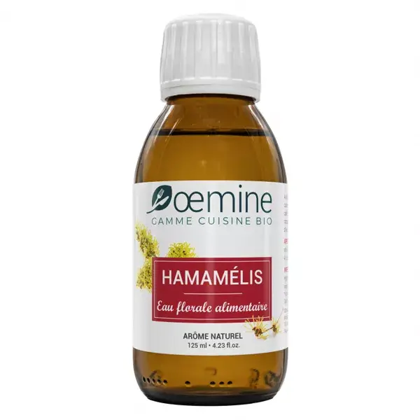 Água Floral de Hamamélis Orgânica Oemine 125ml
