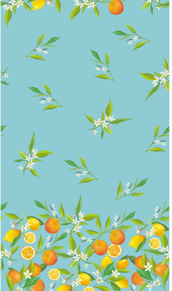Duni Lemon tree tafellaken 138 x 220 cm