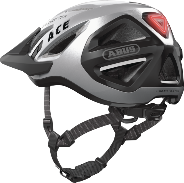 ABUS Urban-I 3.0 ACE cykelhjelm Gleam Silver