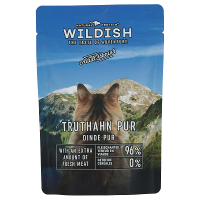 Wildish Cat Adult & Senior Truthahn pur 10x85g