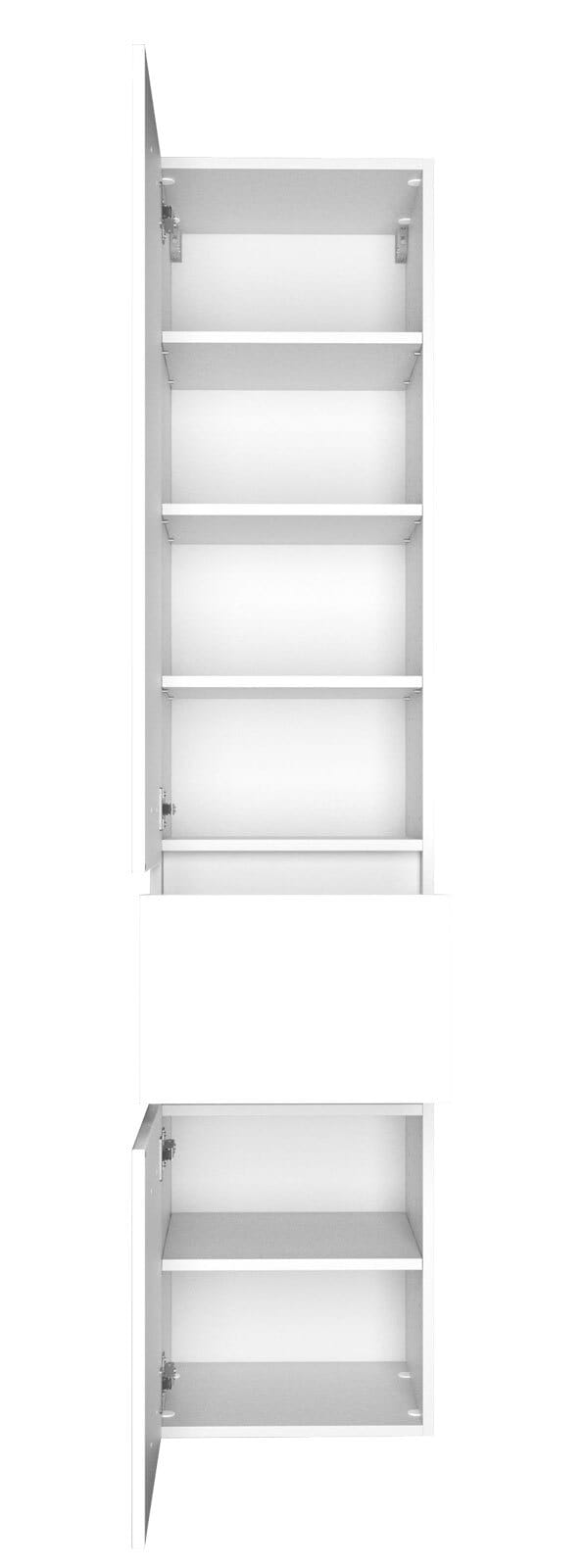 Hochschrank BAABE 40 x 180 cm Weiß matt