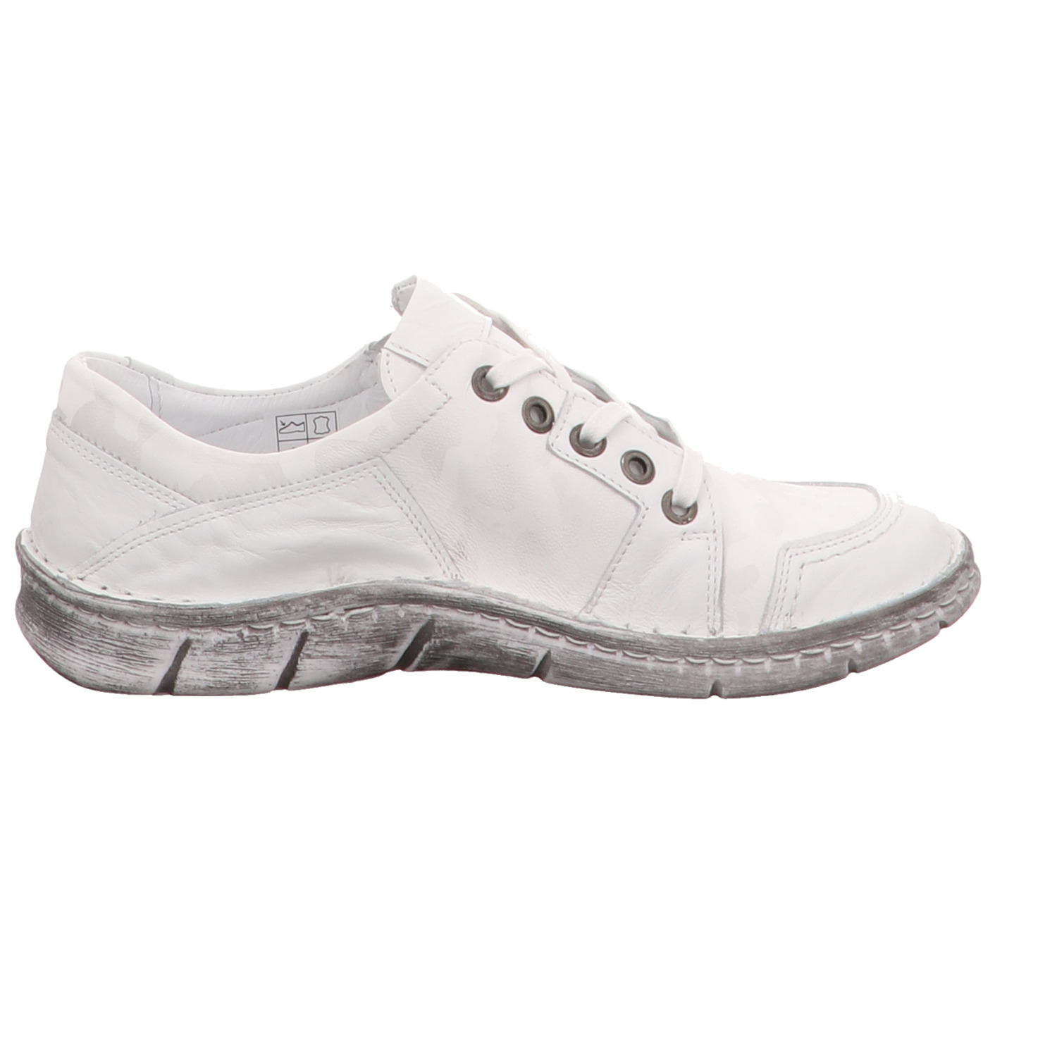 Krisbut Halbschuh weiss/weiss kombi