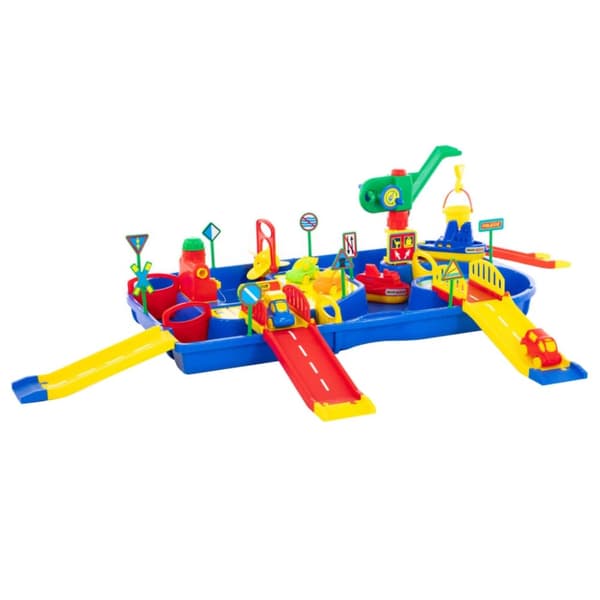 Polesie wader Vannsystemsett med ramper 9 deler 152x92x35 cm PP