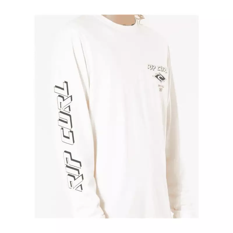 Teeshirt RIPCURL Fade Out Icon L/S Tee Bone