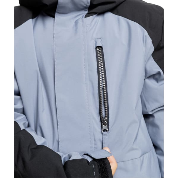Veste snowboard QUIKSILVER MISSION BLOCK FLINT STONE