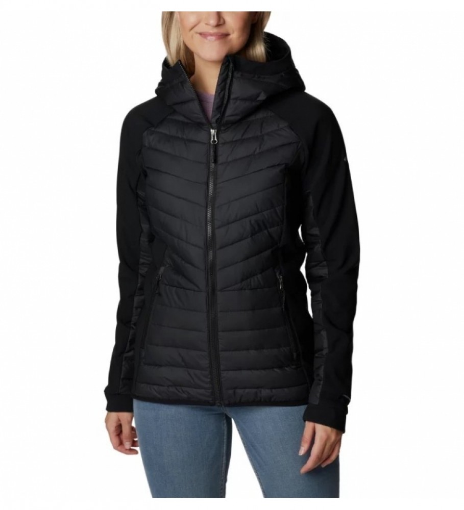 Jaqueta híbrida Columbia Powder Lite, preta