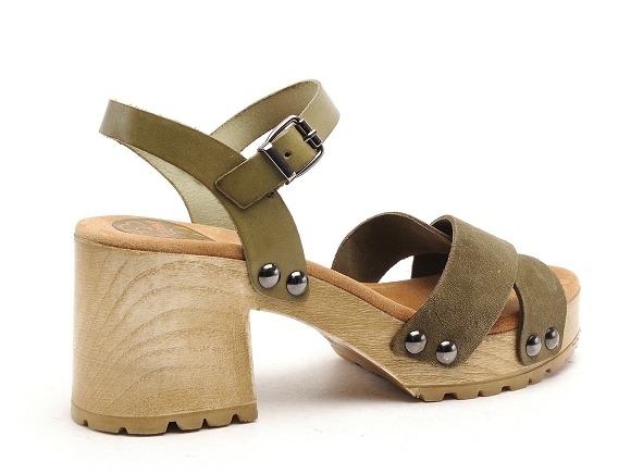 Porronet nu pieds talons femme fi2881 kaki