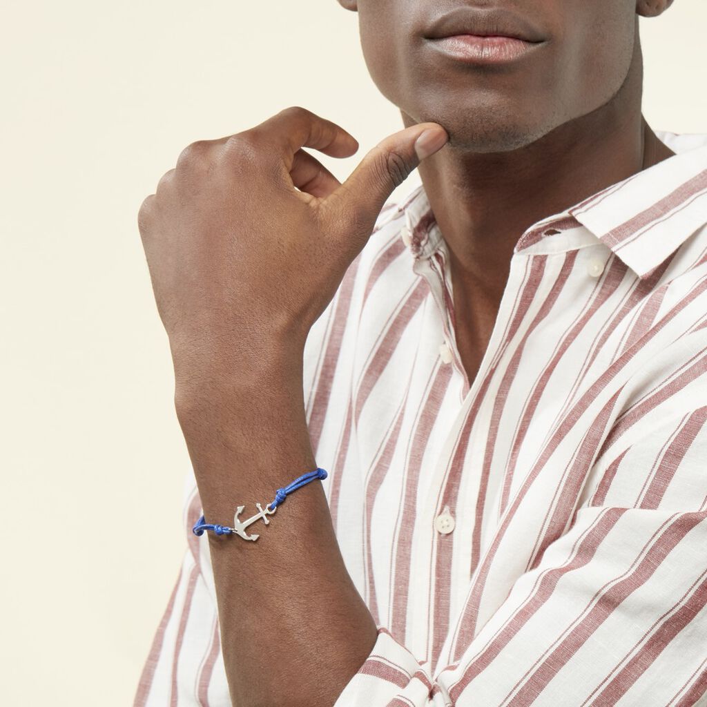 Bracelet Sacha Argent Blanc