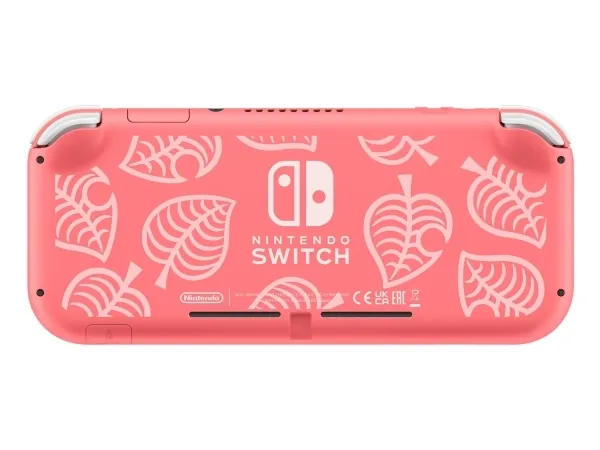 Nintendo Switch Lite - Timmy & Tommy Aloha Edition - håndholdt spillekontrolenhed - Koral - Animal Crossing: New Horizons