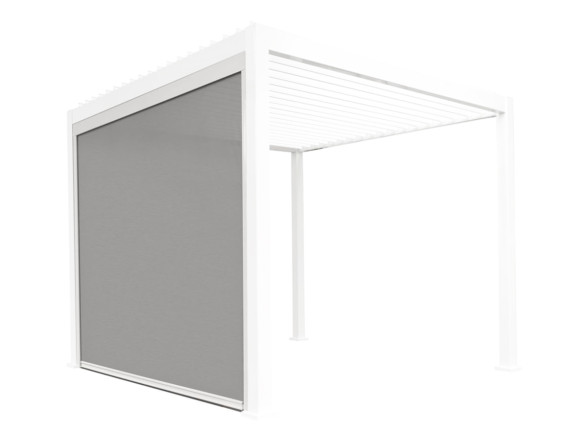 Novum Orion 300 Pull Down windscherm - White