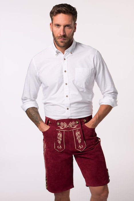 JP 1880 Trachtenhose, echtes Leder, Stickereien