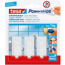 Powerstrips Crochet adhésif SMALL classic, blanc