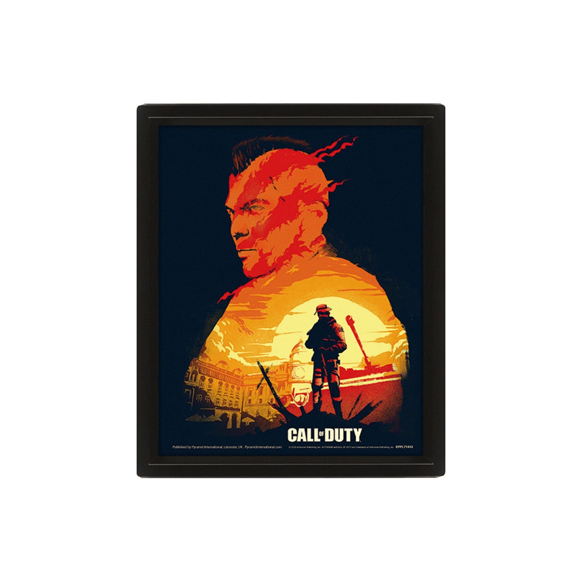 Play Call of Duty 3D plakat (Sunset)