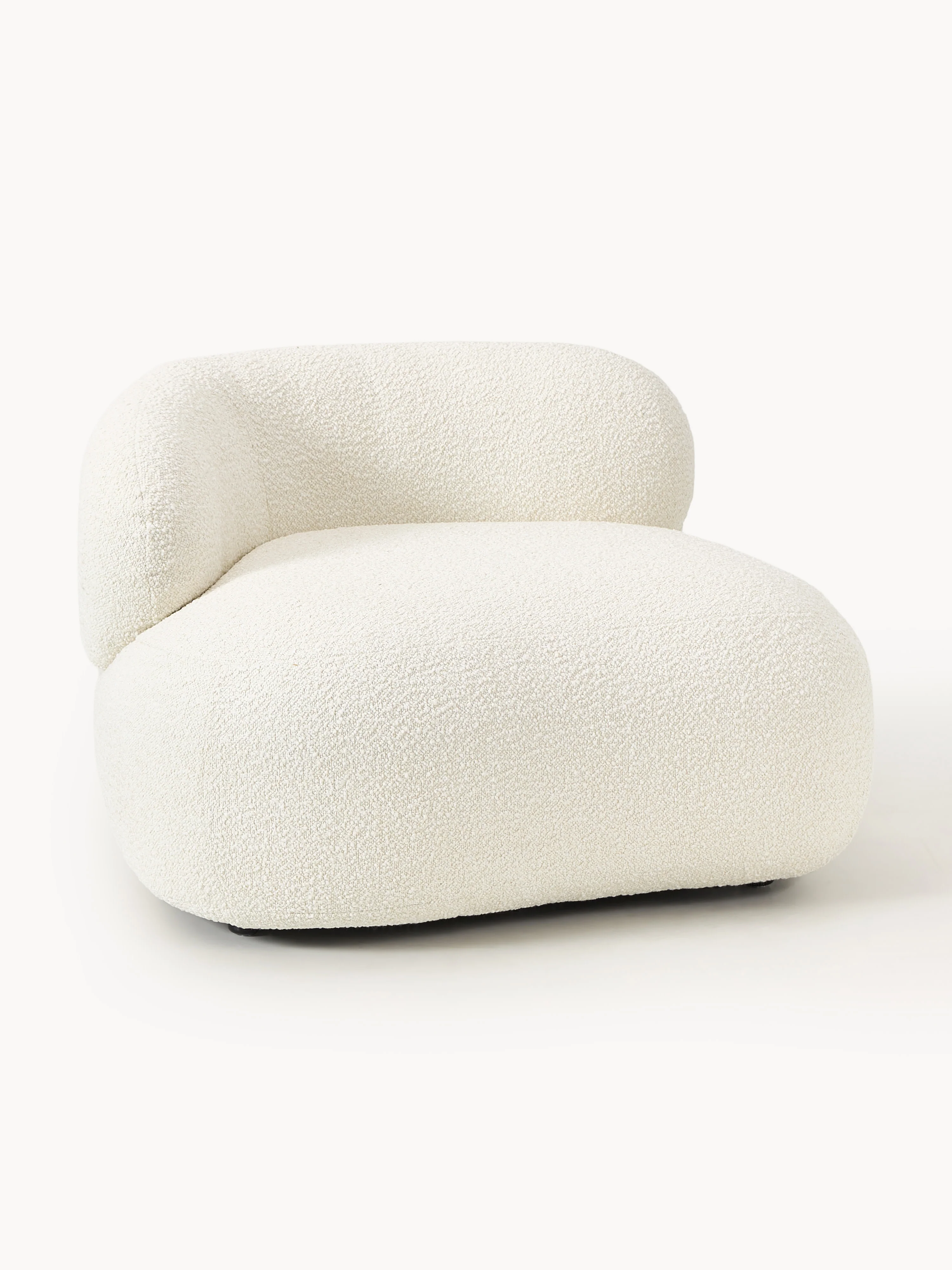 Bouclé loungefauteuil Alba