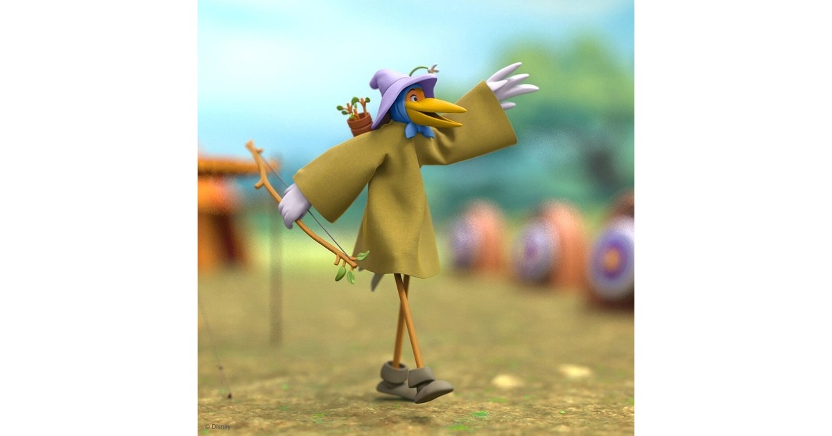 Super7 Disney: Ultimates Wave 2 - Robin Hood Stork Costume 7 inch Action Figure Speelfiguur