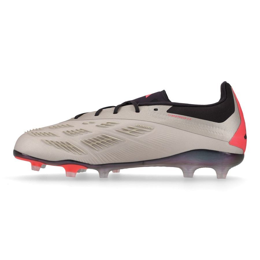 adidas Predator Elite FG Vivid Horizon - Argenté/Aurora Black/Turbo Enfant