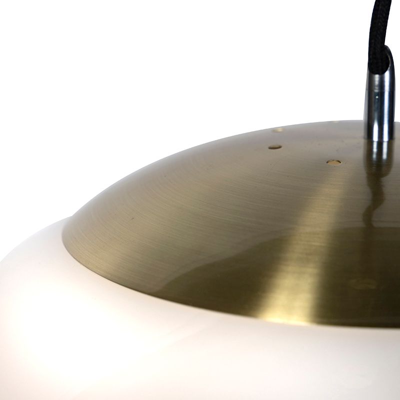 Scandinavische hanglamp opaal glas 50 cm - Ball 50