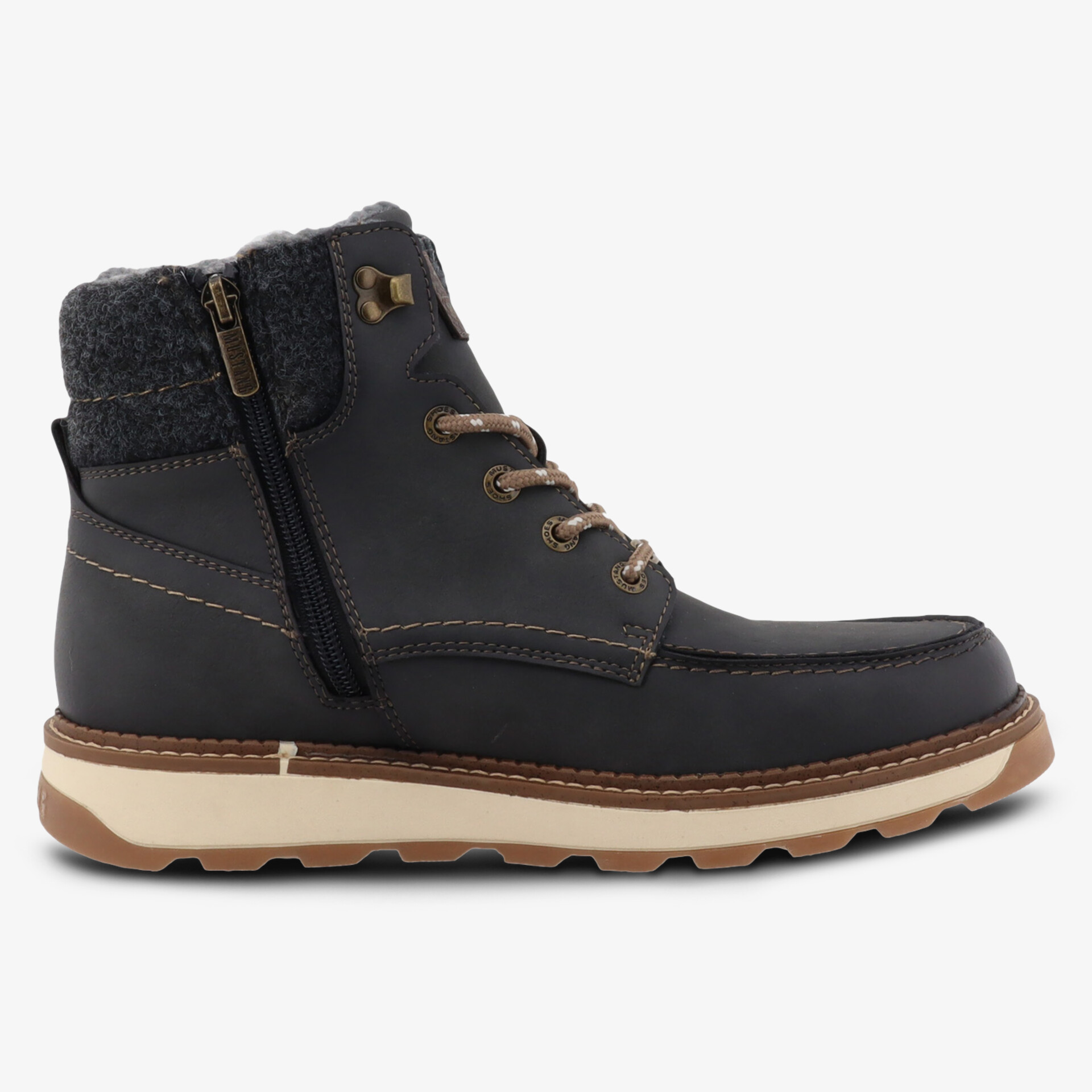 MUSTANG Herren Winterstiefel grau