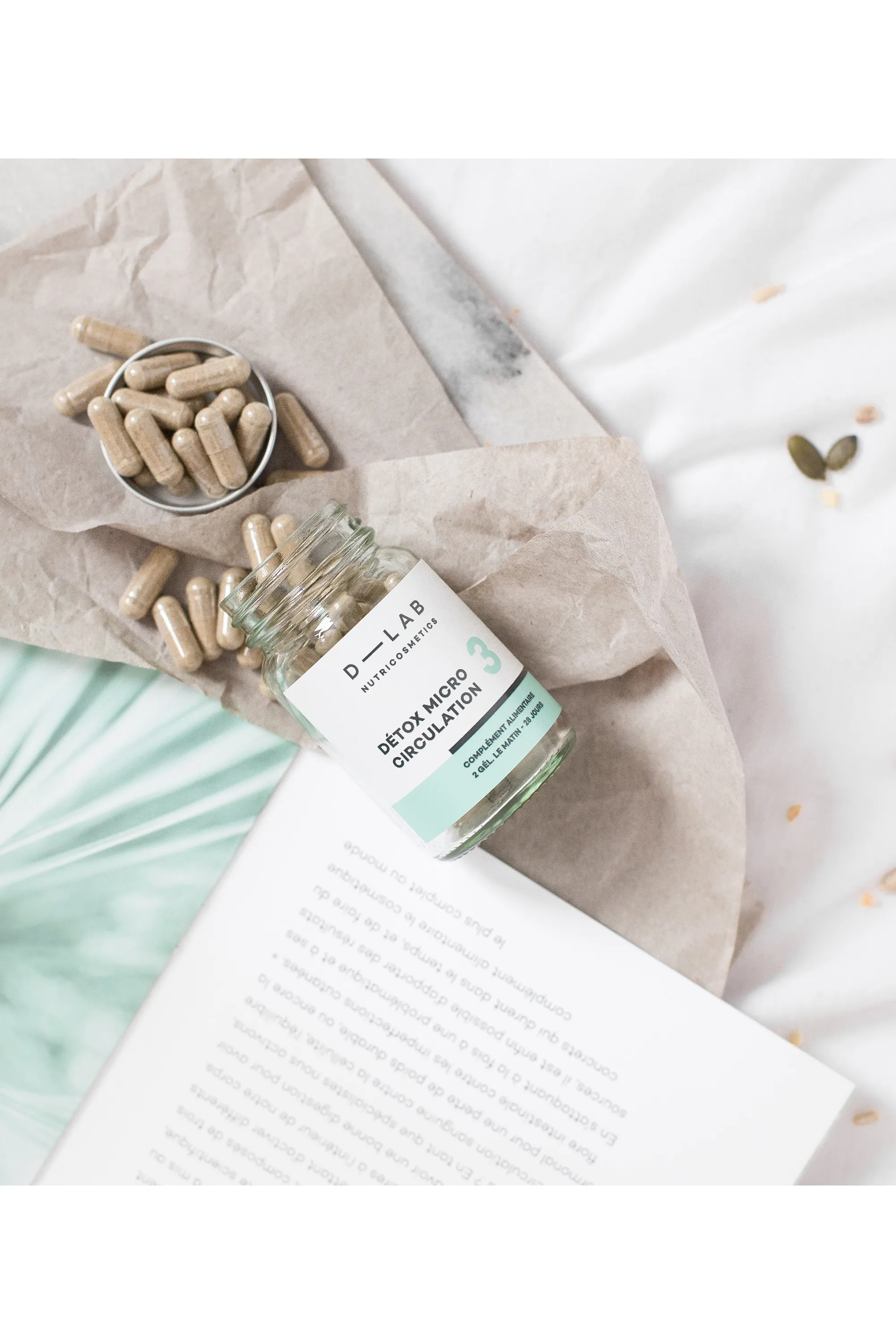 D-LAB Nutricosmetics Compléments alimentaires Détox Microcirculation