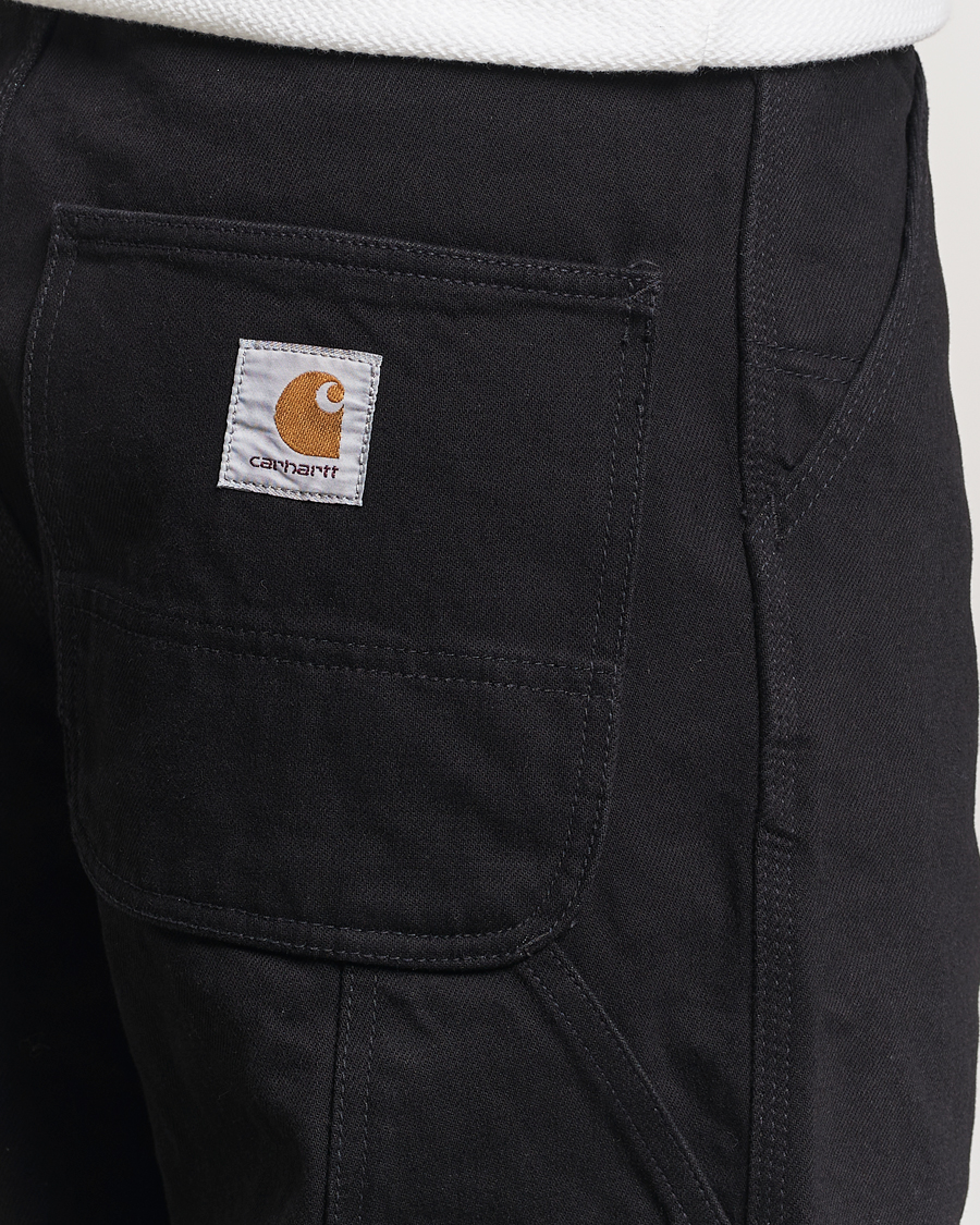 Carhartt WIP Single Knee Smith Denim Pants Black Rinsed