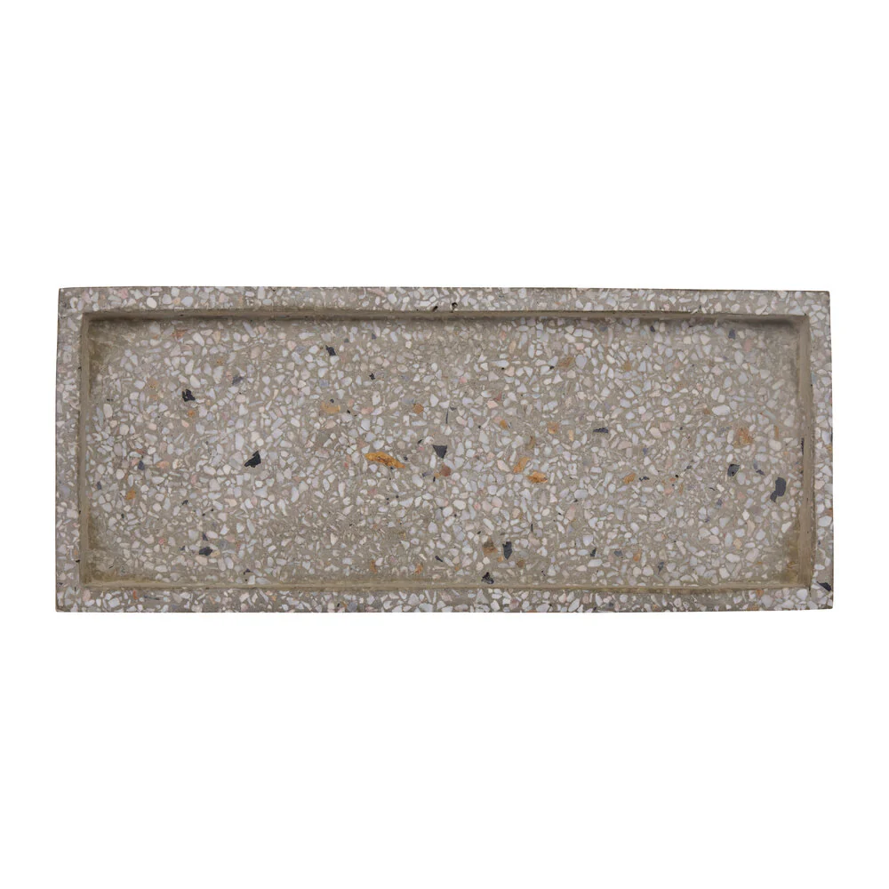 Bahne Interior  Terrazzo bakke, firkantet - brun
