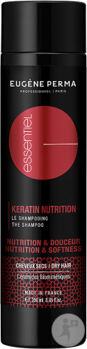 Eugene Perma Essentiel Keratin Nutrition Shampoing Nutrition Et Douceur Cheveux Secs Flacon 250ml