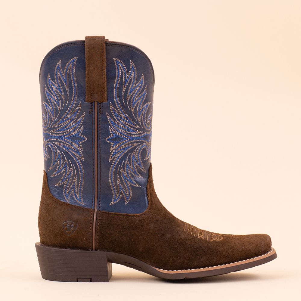 Ariat mens Sport Narrow Cutter Toe Midnight Blue