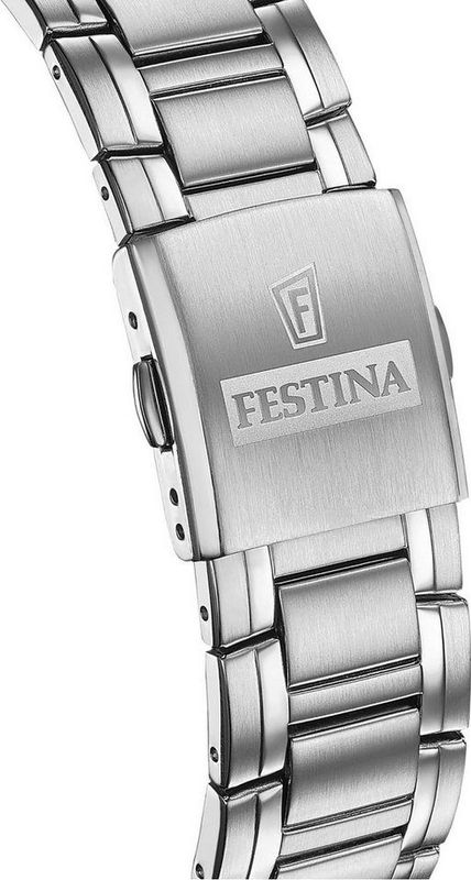 Festina - F20704/4 - Herenhorloge - Zilver - RVS - Quartz
