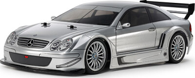 Tamiya - Rc Mercedes-Benz Clk Amg 2002 Tt-02 Fjernstyret Bil Byggesæt - 1:10 - 58722