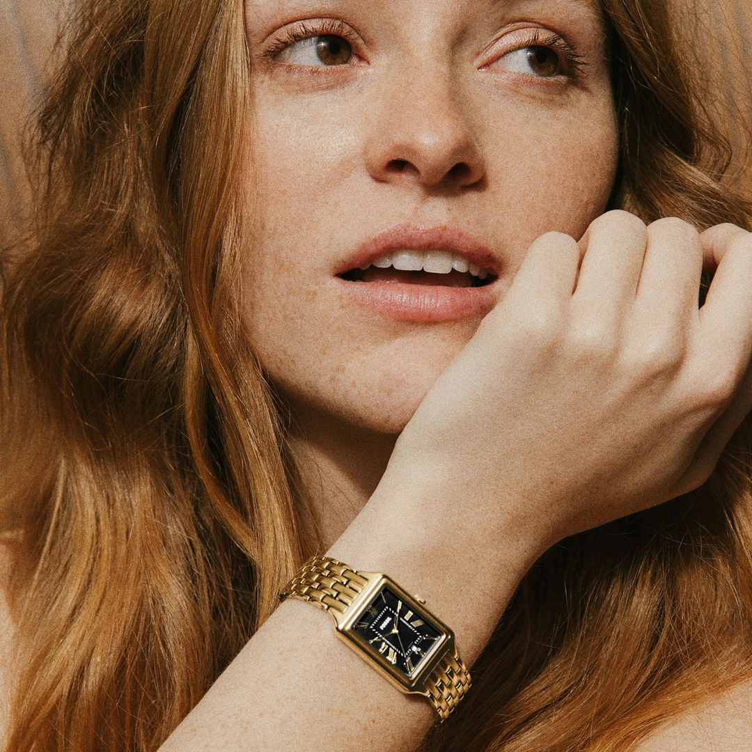 Fossil Raquel Goldig / Schwarz