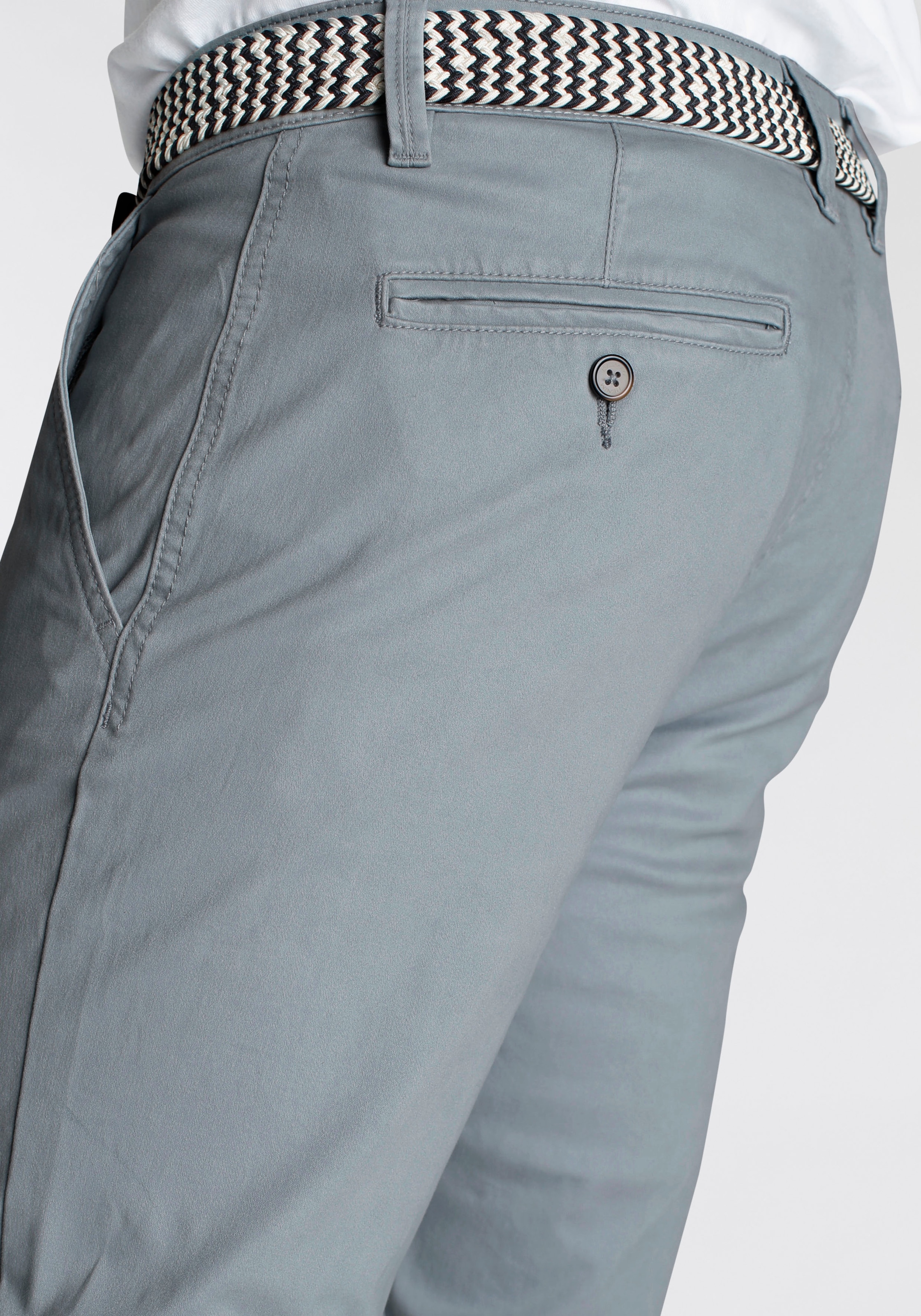 DELMAO Chinohose  mit Details