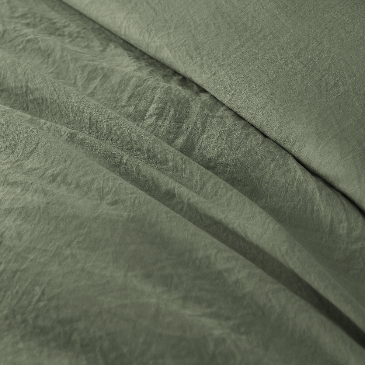 LA REDOUTE INTERIEURS<br>Conjunto de cama em microfibra lavada e poliéster reciclado