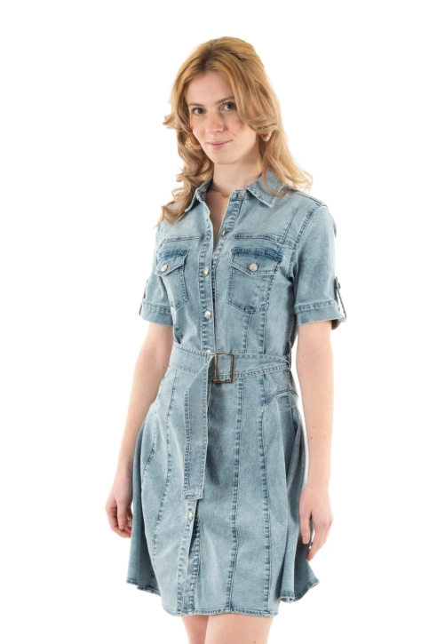 Robe morgan 241-rixes jean bleached
