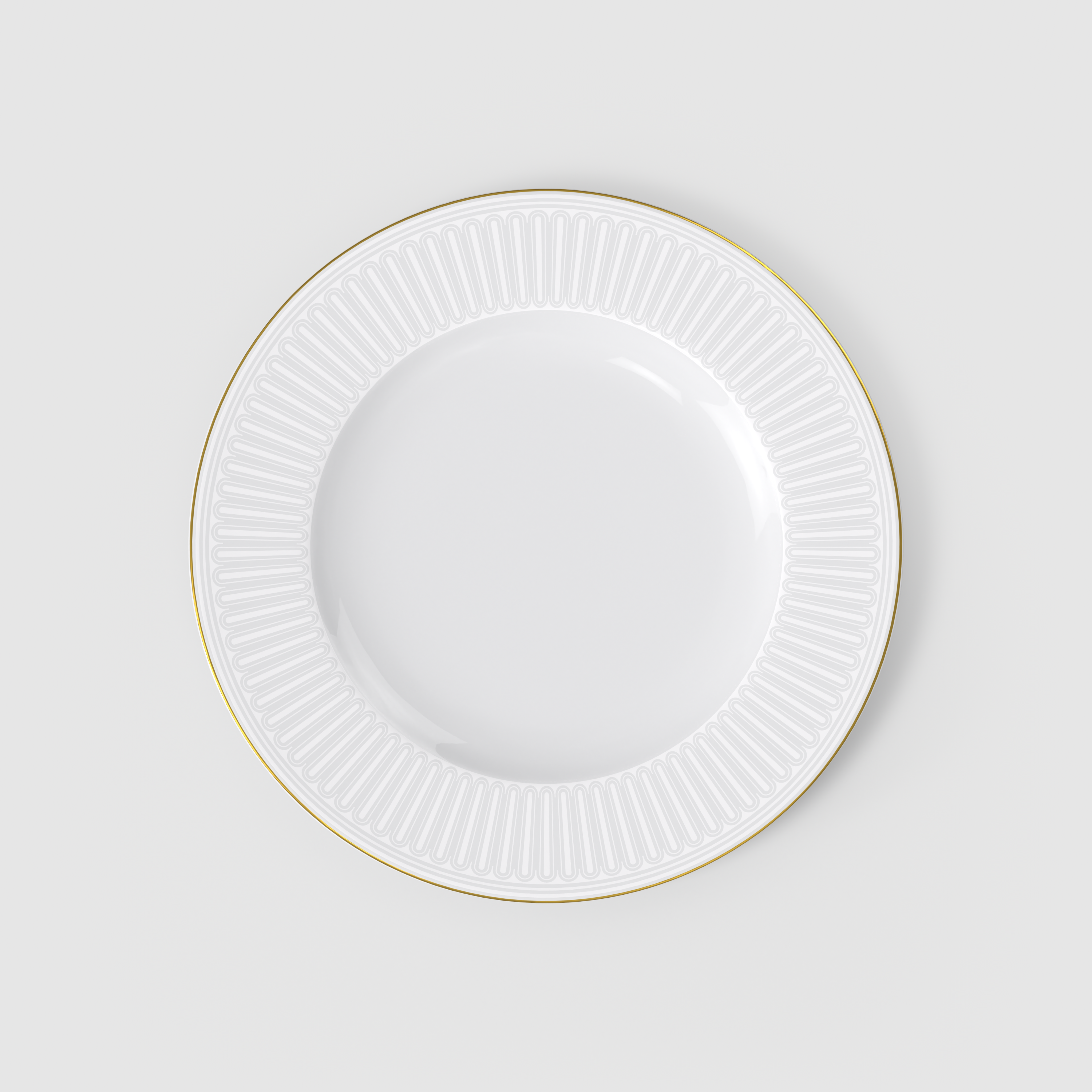 Chateau Septfontaines Buffet plate White, 11.5'', Premium Bone Porcelain