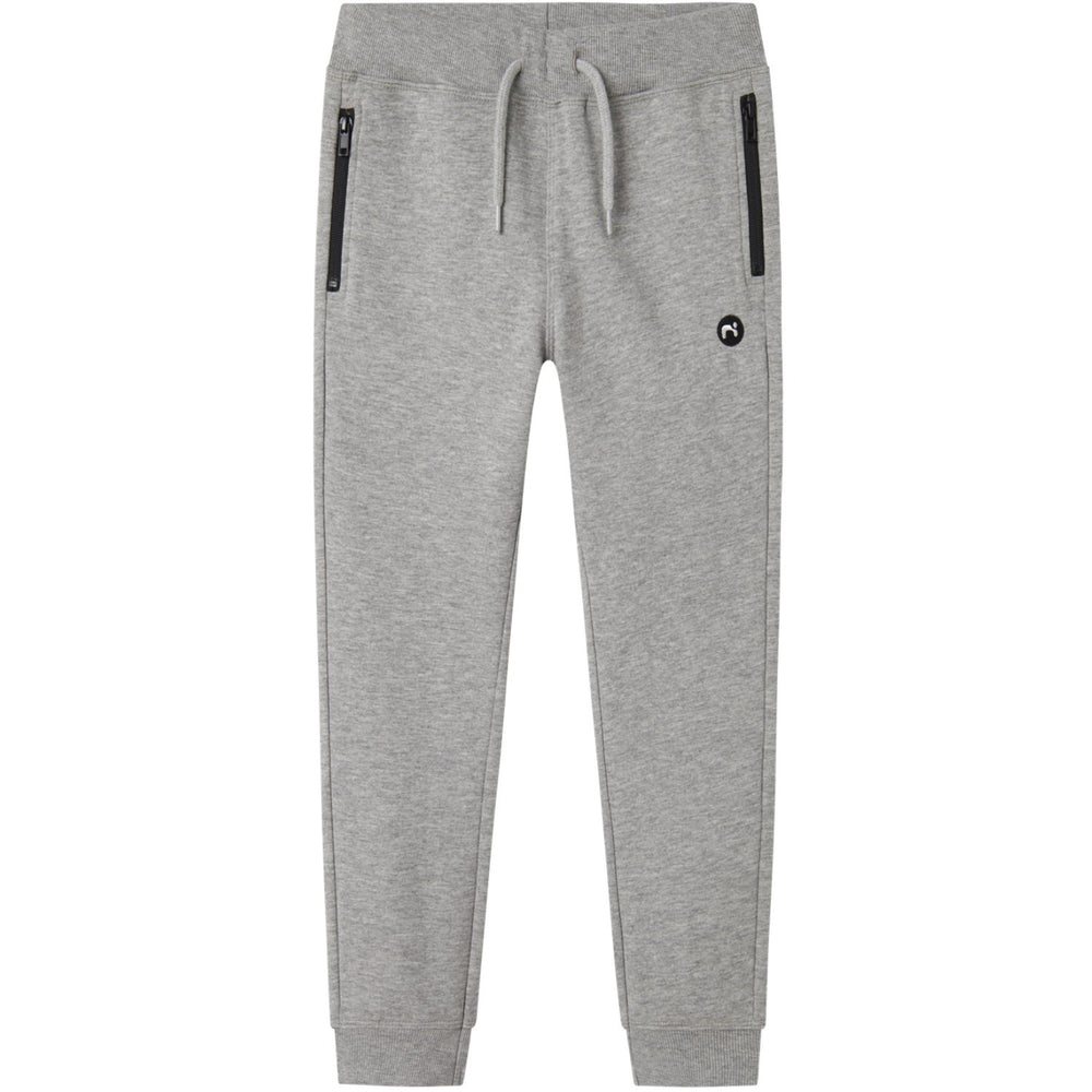 Køb Name It Grey Melange Vimo Sweatpants Noos