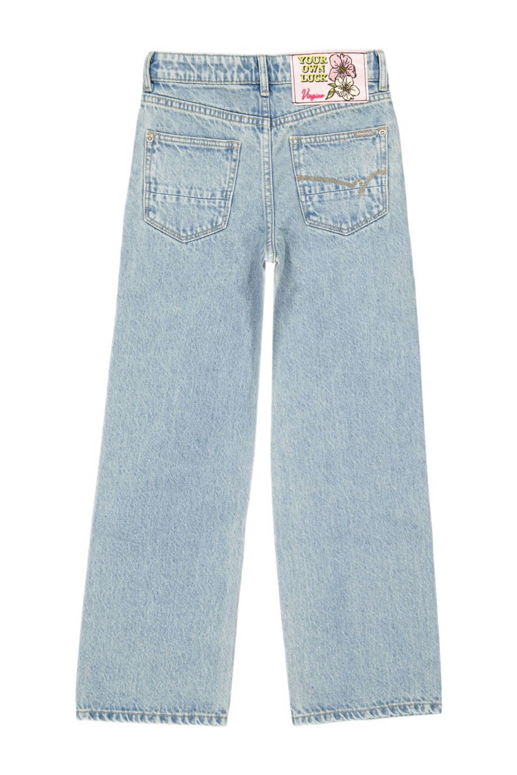 Vingino loose fit jeans Cato blauw