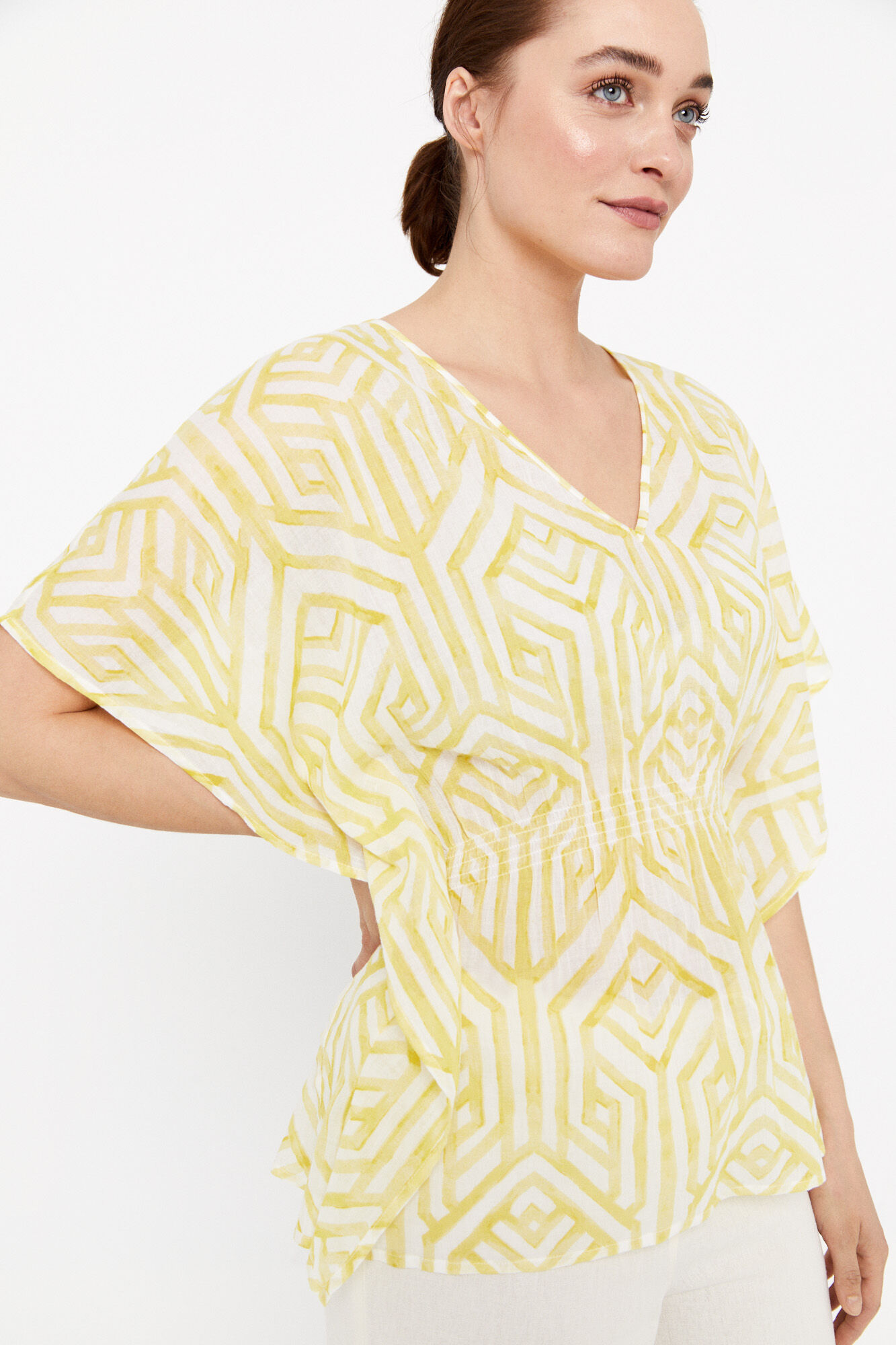 Blusa estampada - Estampa verde